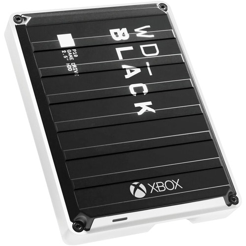 WD Black P10 WDBA5G0030BBK-WESN 3 TB Hard Drive - External - Black, White - Gaming Console Device Supported - USB 3.2 - Re