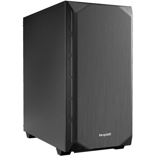 be quiet! Computer Case - ATX Motherboard Supported - Midi Tower - Acrylonitrile Butadiene Styrene (ABS), Steel - Black - 