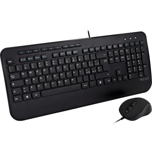 TASTIERA MOUSE PRO USB ITALIANO CON POGGIAPOLSI ITALIAN QWERTY I