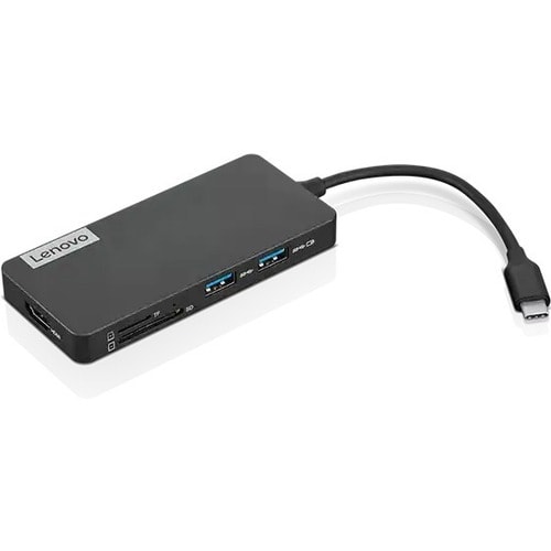 Lenovo USB-C 7-in-1 Hub - for Notebook - 15 W - USB Type C - 4 x USB Ports - 1 x USB 2.0 - 2 x USB 3.0 - USB Type-C - HDMI