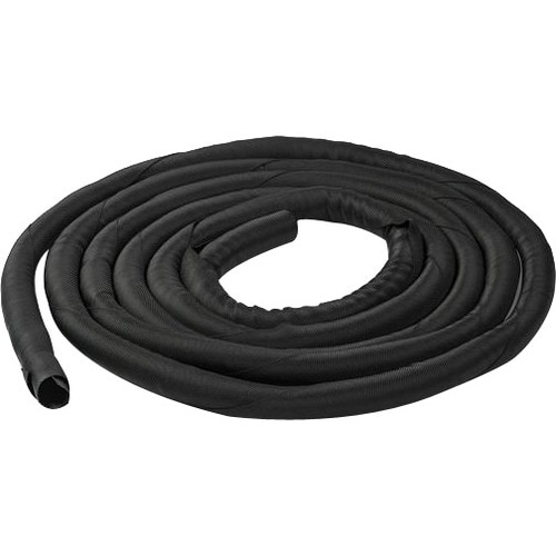 StarTech.com 15' (4.6m) Cable Management Sleeve/Wrap - Flexible Cable Manager - Expandable Coiled Cord Protector/Organizer