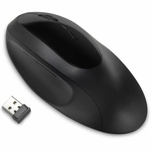 Souris Kensington Pro Fit - Bluetooth/Radio Fréquence - USB - 5 Bouton(s) - Noir - Sans fil - 2,40 GHz - 1600 dpi