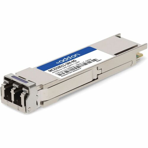 AddOn QSFP+ - 1 x LC 40GBase-LR4 Network - For Data Networking, Optical Network - Optical Fiber - Single-mode - 40 Gigabit