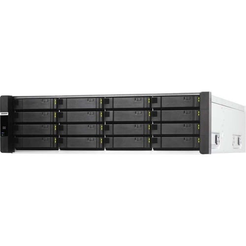 QNAP Enterprise ZFS NAS ES1686DC-2142IT-96G 16 x Total Bays SAN/NAS Storage System - 4 GB Flash Memory Capacity Xeon D-214