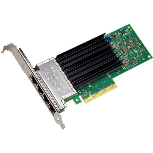 Intel Ethernet Network Adapter X710-T4L - PCI Express 3.0 x8 - 10 GB/s Data Transfer Rate - Intel X710-TM4 - 4 Port(s) - 4