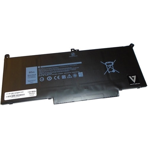 V7 D-F3YGT-V7E Batterie - Lithium-Ionen (Li-Ionen) - für Notebook - Aufladbarer Akku - 7.6 V DC - 7894 mAh