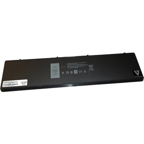V7 D-G0G2M-V7E Battery - 4-cell Lithium Ion (Li-Ion) - For Notebook - Battery Rechargeable - 7.4 V - 6350 mAh - 47 Wh Shel