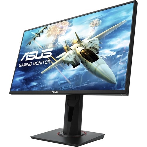Asus VG258QR 24.5" Full HD WLED Gaming LCD Monitor - 16:9 - Black - Twisted nematic (TN) - 1920 x 1080 - 16.7 Million Colo