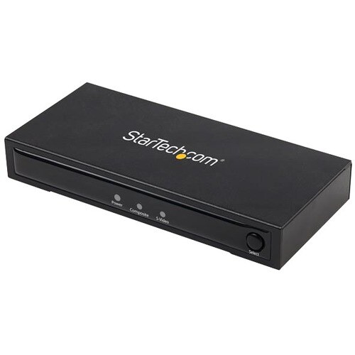 StarTech.com Convertisseur vidéo composite et S-Video vers HDMI 720p avec audio - Upscaler - Fonctions: Conversion de Sign