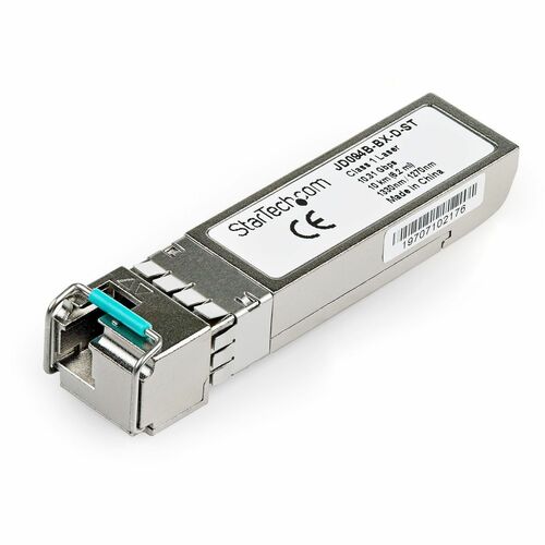 StarTech.com HPE JD094B-BX-D Compatible SFP+ Module - 10GBASE-BX - 10 GbE Gigabit Ethernet BiDi Single Mode Fiber (SMF) Tr