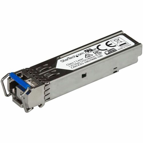 StarTech.com Juniper SFP-GE10KT13R14 Compatible SFP Module - 1000BASE-BX-U - 1 GbE Gigabit Ethernet BiDi Fiber (SMF) - Jun