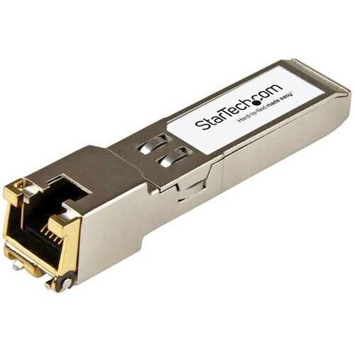 StarTech.com Extreme Networks 10070H Compatible SFP Module - 1000BASE-T - 1GE Gigabit Ethernet SFP to RJ45 Cat6/Cat5e Tran