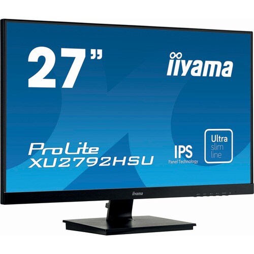iiyama ProLite XU2792HSU-B1 68,6 cm (27 Zoll) Full HD LED LCD-Monitor - 16:9 Format - Mattschwarz - 685,80 mm Class - IPS-