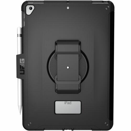 Urban Armor Gear Scout Carrying Case for 10.2" Apple iPad (7th Generation) Tablet, Stylus, Pencil - Black - Drop Resistant
