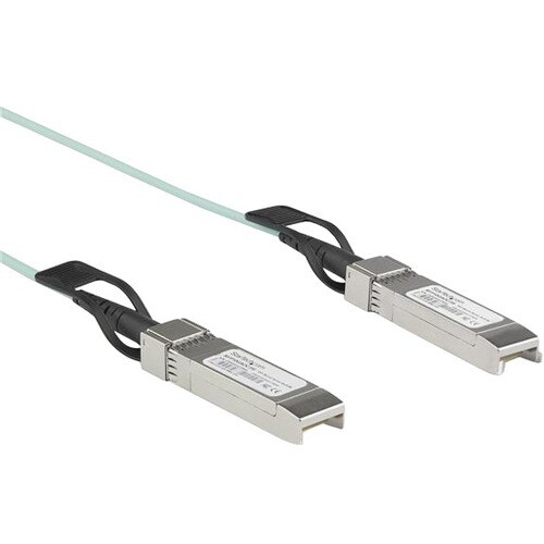 StarTech.com Dell EMC AOC-SFP-10G-3M Compatible 3m 10G SFP+ to SFP AOC Cable - 10GbE SFP+ Active Optical Fiber - 10Gbps SF