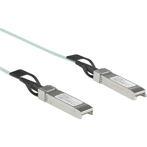 StarTech.com Dell EMC AOC-SFP-10G-2M Compatible 2m 10G SFP+ to SFP AOC Cable - 10GbE SFP+ Active Optical Fiber - 10Gbps SF