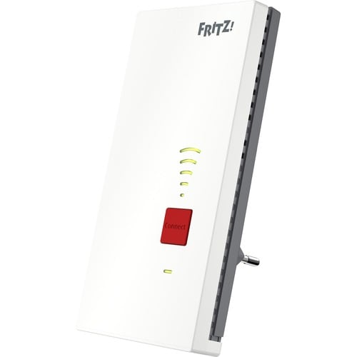 FRITZ! FRITZ!Repeater 2400 IEEE 802.11ac 2.28 Gbit/s Wireless Range Extender - 2.40 GHz, 5 GHz - 1 x Network (RJ-45) - Gig