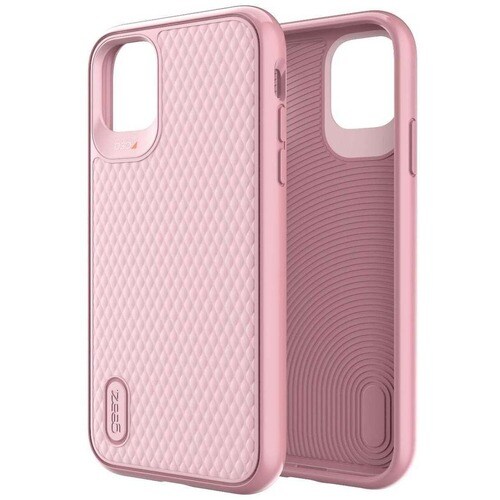 Funda gear4 Battersea - para Apple iPhone 11 Pro Smartphone - Rosa Brillante - Tacto suave - Resistente a Caídas, Resisten