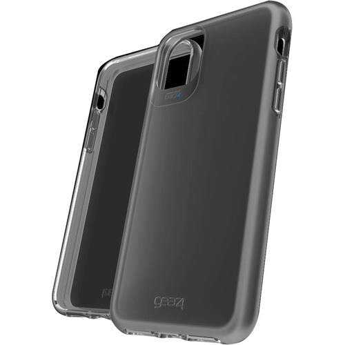 Funda gear4 Hampton - para Apple iPhone 11 Pro Max Smartphone - Gris Oscuro - Escarchado - Resistencia a arañazos, Resiste