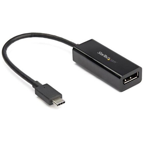 StarTech.com USB C auf DisplayPort Adapter - 8K 30Hz - HBR3 Adapter - Thunderbolt 3 - Display Dongle für Ihren DP 1.4 Moni