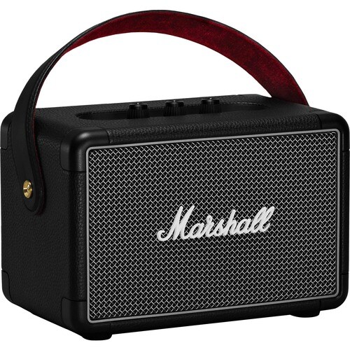 Marshall Kilburn II Portátil Bluetooth Sistema de colunas - Preto - Montagem embutida - 52 Hz para 20 kHz - 360° Circle So