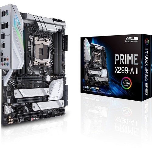 Asus Prime X299-A II Desktop Motherboard - Intel X299 Chipset - Socket R4 LGA-2066 - Intel Optane Memory Ready - ATX - 256