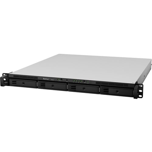 Synology RackStation RS820+. Supported storage drive types: HDD & SSD, Supported storage drive interfaces: Serial ATA III,