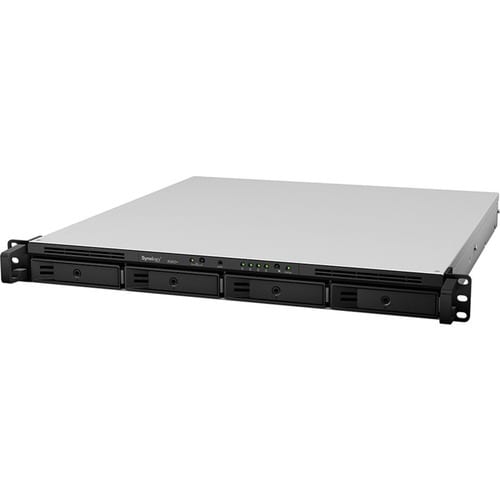 Synology RackStation RS820RP+ 4 x Total Bays SAN/NAS Storage System - Intel Atom C3538 Quad-core (4 Core) 2.10 GHz - 2 GB 