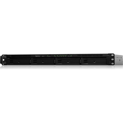 Synology RackStation RS819 4 x Total de compartimentos Sistema de armazenamento SAN/NAS - Realtek Quad-core (4 núcleos) 1.