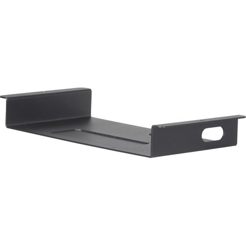 SpacePole Counter Mount for Docking Station, I/O Connectivity Base - Black - TAA Compliant