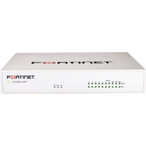 Fortinet FG-61F Network Security/Firewall Appliance - 10 Port - 10/100/1000Base-T - Gigabit Ethernet - 200 VPN - 10 x RJ-4