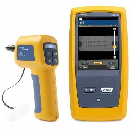 Fluke Networks FiberInspector Pro FI2-7300 Cable Analyzer - Cable Testing, Fiber Optic Cable Testing, Twisted Pair Cable T