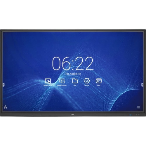 NEC Display 86" UHD Collaborative Board - 86" LCD - Infrared (IrDA) - Touchscreen - 16:9 Aspect Ratio - 3840 x 2160 - Dire