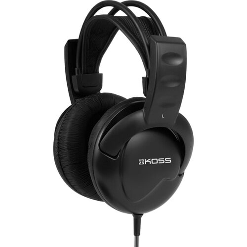 Koss UR20 Over Ear Headphones - Stereo - Black - Wired - 32 Ohm - 30 Hz 20 kHz - Over-the-head - Binaural - Circumaural - 