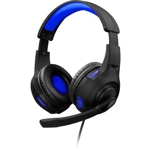 Trust Gaming Ravu 307B Wired Over-the-head Stereo Headset - Blue - Binaural - Circumaural - 32 Ohm - 20 Hz to 20 kHz - 100