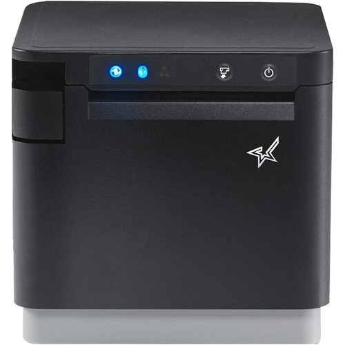 Star Micronics mCP30 - Ethernet (LAN), USB, CloudPRNT - 3" Receipt Printer - 250 mm/sec - Monochrome - Auto Cutter - Black