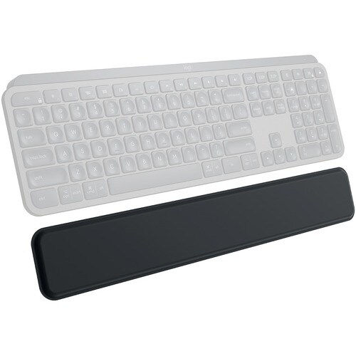 Logitech Keyboard Pad - 64 mm x 420 mm x 8 mm Dimension - Memory Foam - Stain Resistant