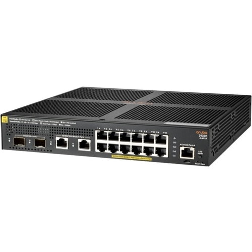 HPE 2930F 12 Anschlüsse Verwaltbar Layer 3 Switch - Gigabit-Ethernet, 10 Gigabit Ethernet - 10/100/1000Base-T, 10GBase-X -