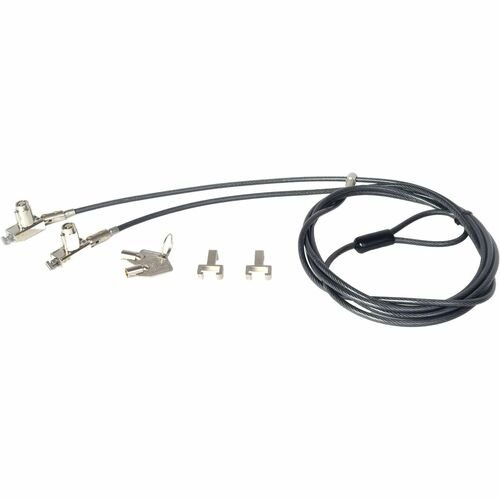 NOBLE DUAL HEAD T-BAR LOCK WITH TRAP AND KEYS