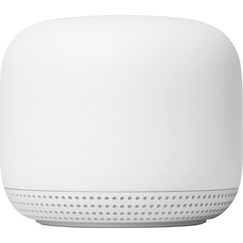 Google Wi-Fi 5 IEEE 802.11ac Ethernet Wireless Router - 2.40 GHz ISM Band - 5 GHz UNII Band - 275 MB/s Wireless Speed - 1 