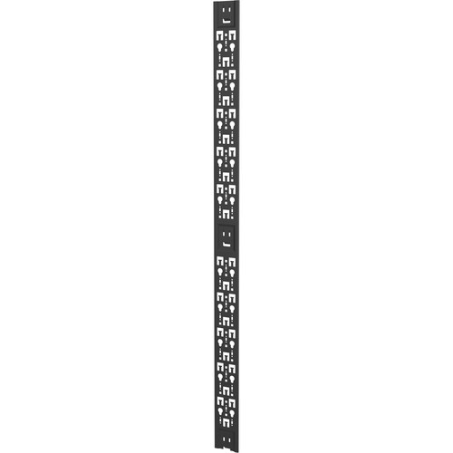 VERTIV Kabelführung - Schwarz - 2 Pack Paket - Kabelmanagement-Panel - 42U Rack Height - Metall
