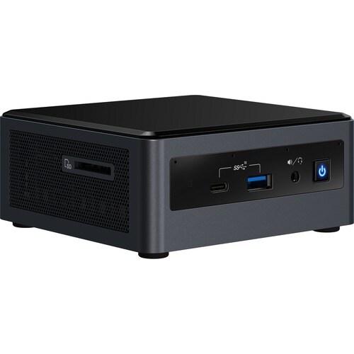 Intel NUC 10 Performance NUC10i7FNH Barebone System - Mini PC - Core i7 10th Gen i7-10710U 1.10 GHz - 64 GB DDR4 SDRAM Max