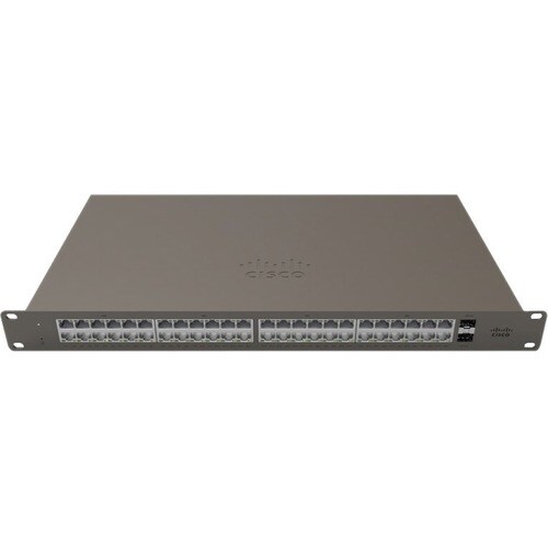 Meraki GS110-48P 48 Ports Manageable Ethernet Switch - 2 Layer Supported - Modular - 2 SFP Slots - Twisted Pair, Optical F