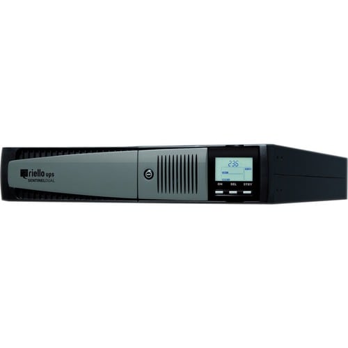 Riello Sentinel Dual (Low Power) SDH 2200 ER Double Conversion Online UPS - 2.20 kVA/1.76 kW - 2U Rack/Tower - 4 Hour Rech