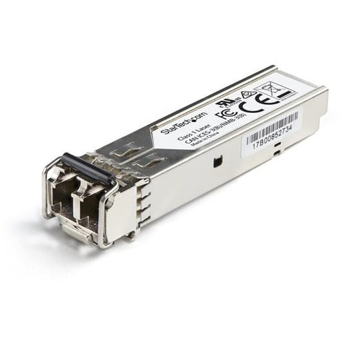 StarTech.com CTPSFP1GESXS. SFP Transceiver-Typ: Faseroptik, Maximale Datenübertragungsrate: 1000 Mbit/s, Schnittstelle: SF