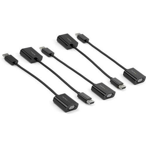 StarTech.com Adattatore DisplayPort a VGA - 1920x1200 - Confezione da 5 unità - Nero
