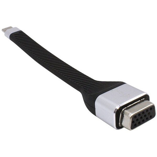 i-tec USB/VGA Video/Data Transfer Cable for Monitor, Notebook, Tablet, Smartphone, Projector, TV - First End: 1 x USB Type