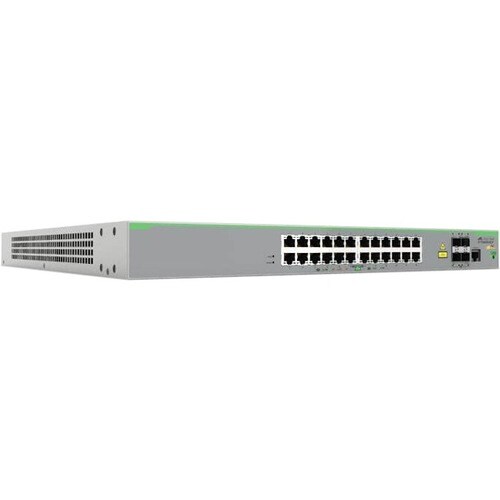 Allied Telesis CentreCOM FS980M FS980M/28DP 24 Ports Manageable Ethernet Switch - 3 Layer Supported - Modular - 4 SFP Slot