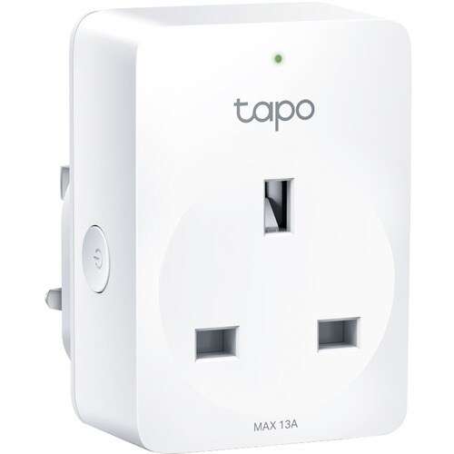 TP-Link Tapo P100 Smart Plug - 220 V AC / 13 A, 240 V AC - Alexa, Google Assistant Supported