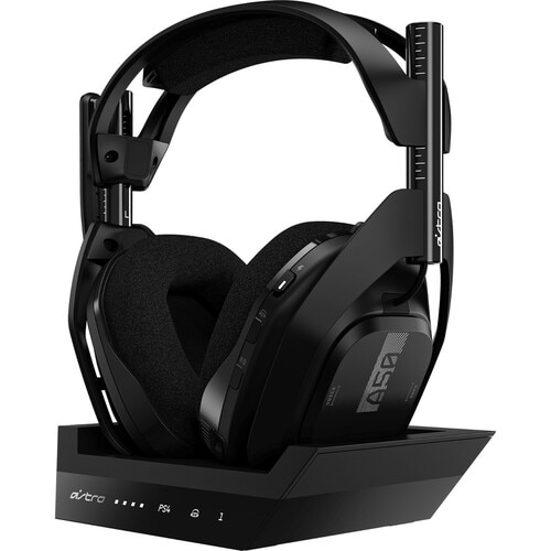 Astro A50 Sem fios Headset Estéreo Fone de ouvido - Preto - Binaural - Circum-auditivo - 914.4 cm - 20 Hz para 20 kHz - Un